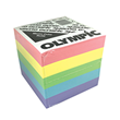 Memo Cube Refill 97x97mm 1000 Sheets Pastel Colours